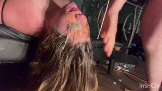 UPSIDE DOWN THROATED SLUT