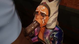 INTERRACIAL DIRTY TALK WHILE -ASHOKA TAKES BBC- AHSOKER GAMEPLAY