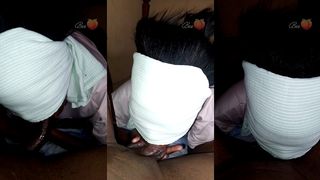 MASKED BEE THROATIER THROATIING GOES WRONG ON FIRST TRAIL