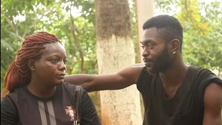 THESE TWO TOURISTS CROSSING PATHS IN A PARK COULD DISCOVER UNEXPLORED PLACES AND MEMORABLE MOMENTS TOGETHER.