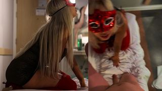 ELENA’S SECRET STAY: MASQUERADE SEX IN THE HOTEL