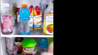 Step-Mom gets fucked in the Kitchen by Stepson Chris Rail
