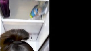 Step-Mom gets fucked in the Kitchen by Stepson Chris Rail