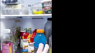 Step-Mom gets fucked in the Kitchen by Stepson Chris Rail