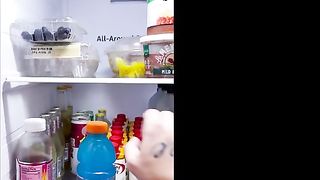 Step-Mom gets fucked in the Kitchen by Stepson Chris Rail