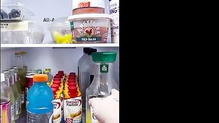 Step-Mom gets fucked in the Kitchen by Stepson Chris Rail