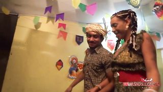 Puta dando o cu pro Max Maranhao na festa junina