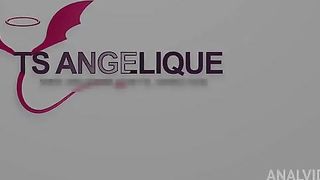 TS Angelique - Custom video with cumshot and zoom - Premium version
