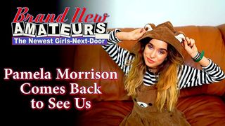 HOT BUSTY COED PAMELA MORRISON GYPSY RUBS HER TWAT AND SUCKS A COCK!