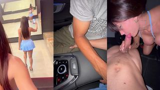 I WENT TO THE GYM AND GOT FUCKED REAL GOOD IN THE CAR. THE BEST CUM EVER!
