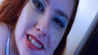 POSING IN SEXY LINGERIE