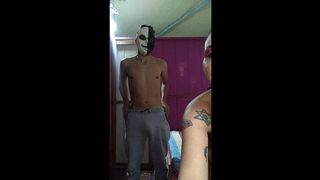 SEXO COM CLIENTE MASCARADO