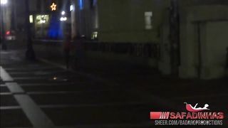 Loira dando o cu pro papai noel