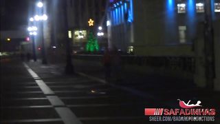 Loira dando o cu pro papai noel