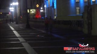 Loira dando o cu pro papai noel