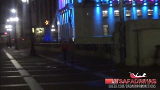 Loira dando o cu pro papai noel