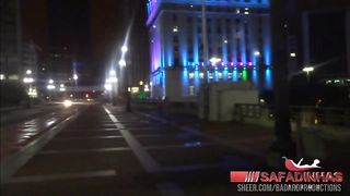 Loira dando o cu pro papai noel