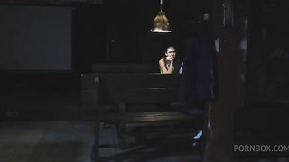 A very hungry milf has long been waiting for hard humiliating sex from an adult master