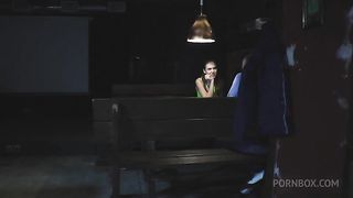 A very hungry milf has long been waiting for hard humiliating sex from an adult master