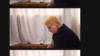 Behind the scenes of porn, little bitch giving the hot ass