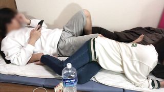 性欲が盛んな大◯生カップルのSEX。ドロドロの濃い精子を彼女の中に注入する