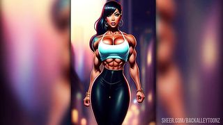 Hot sexy Big booty Black girls in Hot wear making dicks hard.