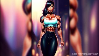 Hot sexy Big booty Black girls in Hot wear making dicks hard.