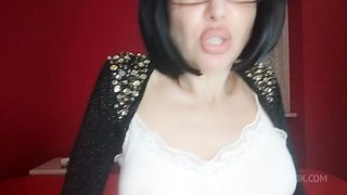 burps and farts while I take you between the tits