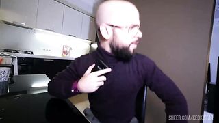 HALLOWEEN sex with a neighbor, anal GAPE and squirt