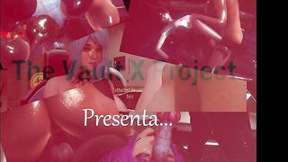 Valerie Visxen fucks another hot tribal