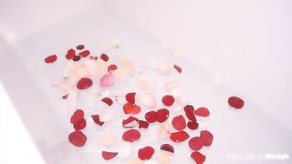 french TEEN masturbates her perfect pussy & SQUIRTS multiple times in a row!