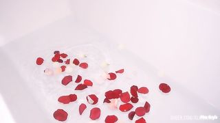 french TEEN masturbates her perfect pussy & SQUIRTS multiple times in a row!