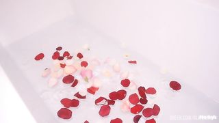 french TEEN masturbates her perfect pussy & SQUIRTS multiple times in a row!