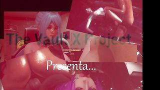 Valerie Visxen fucks another hot tribal part 2