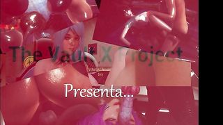 Valerie Visxen fucks another hot tribal part 2