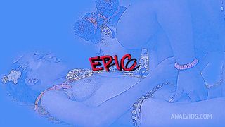 Lesbian ebony seduces innocent straight girl