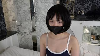 18 YEAR OLD JAPANESE BLACK HAIR BEAUTY. SLENDER AMATEUR SMALL TITS, BLOWJOB AND HAIRY CREAMPIE SEX. COSPLAY, UNCENSORED