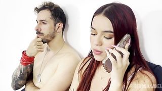 Threesome with Antonela Rivas & Jazmine White