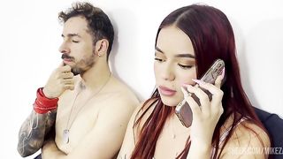 Threesome with Antonela Rivas & Jazmine White