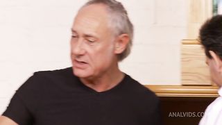 Dark Skinned Student Takes Two Up The Ass In The Principle's Office
