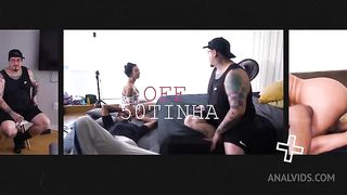 Backstage porn, big butt doing anal