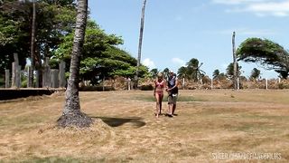 Barbie Banks Gets Fucked In The Sweaty Amazon