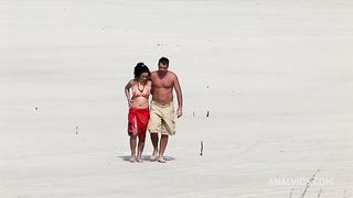 Zafira And Monaliza Get Ass Fucked And DP'd In The Sweaty Amazon