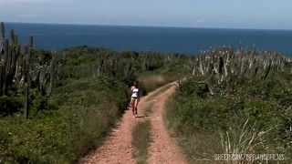 Nessa Devil Loves Being Anally Fucked By The Beach