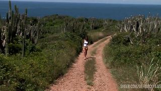 Nessa Devil Loves Being Anally Fucked By The Beach