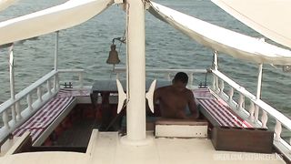 Brazilian Model Jessica Baya Gets Anally Pounded On A Boat