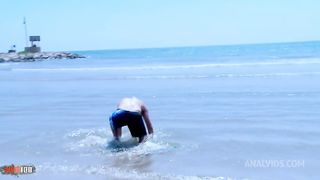 Hot latina MILF Julia Gomez gets her ass fucked hard in the woods