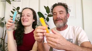 CANDID BTS ICE POP SNACK WITH LUCY LARUE