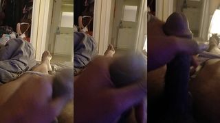 GOONETTE PLAYING IN BED.
