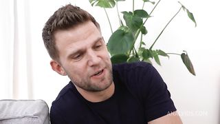 Beautiful sisters take hard anal with two big dicks